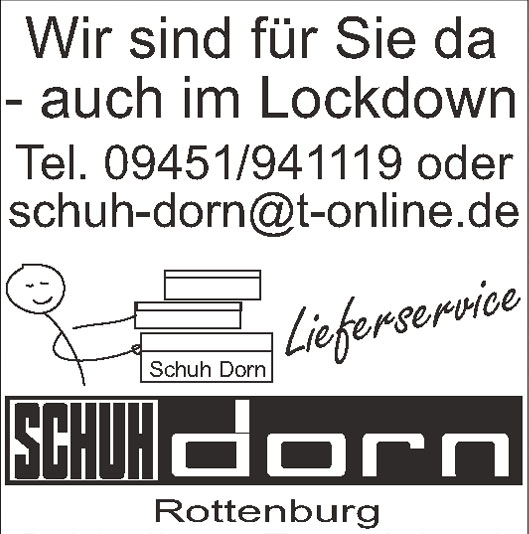 Schuh Dorn